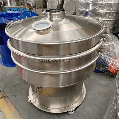 Peneira vibratória circular para fábrica de alimentos