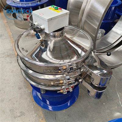 Tela vibratória giratória de 600 mm de diâmetro