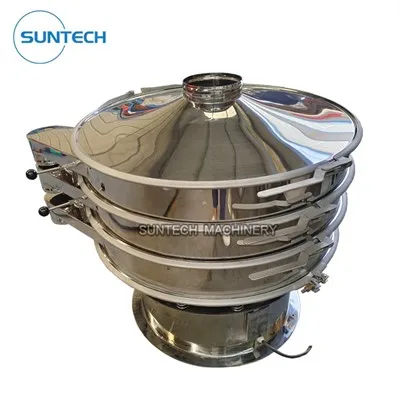 Como instalar a base de uma peneira vibratória rotativa?